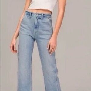 Abercrombie & Fitch Light Blue Flare Jeans